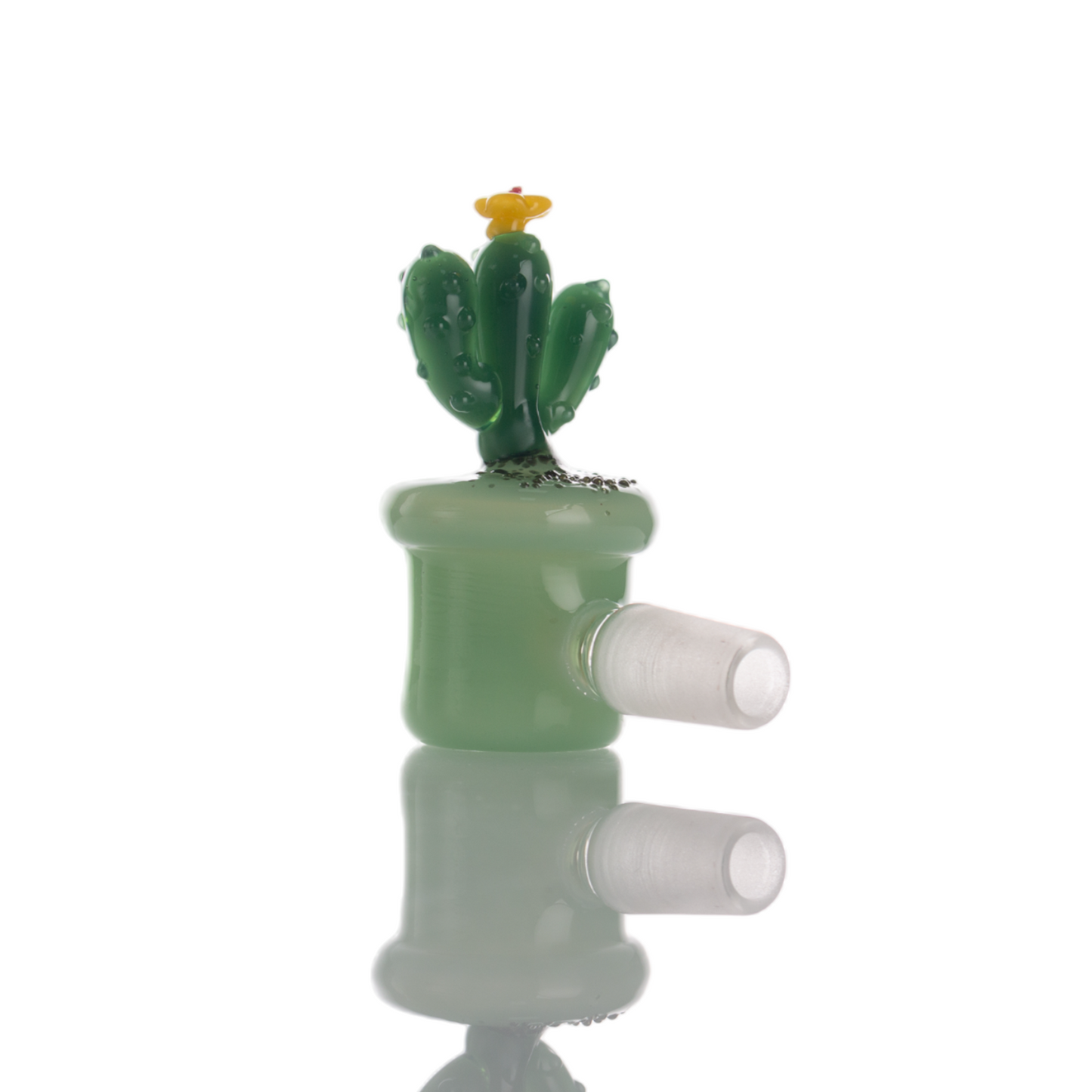 Mini Mushroom and Cactus Glass Pipe