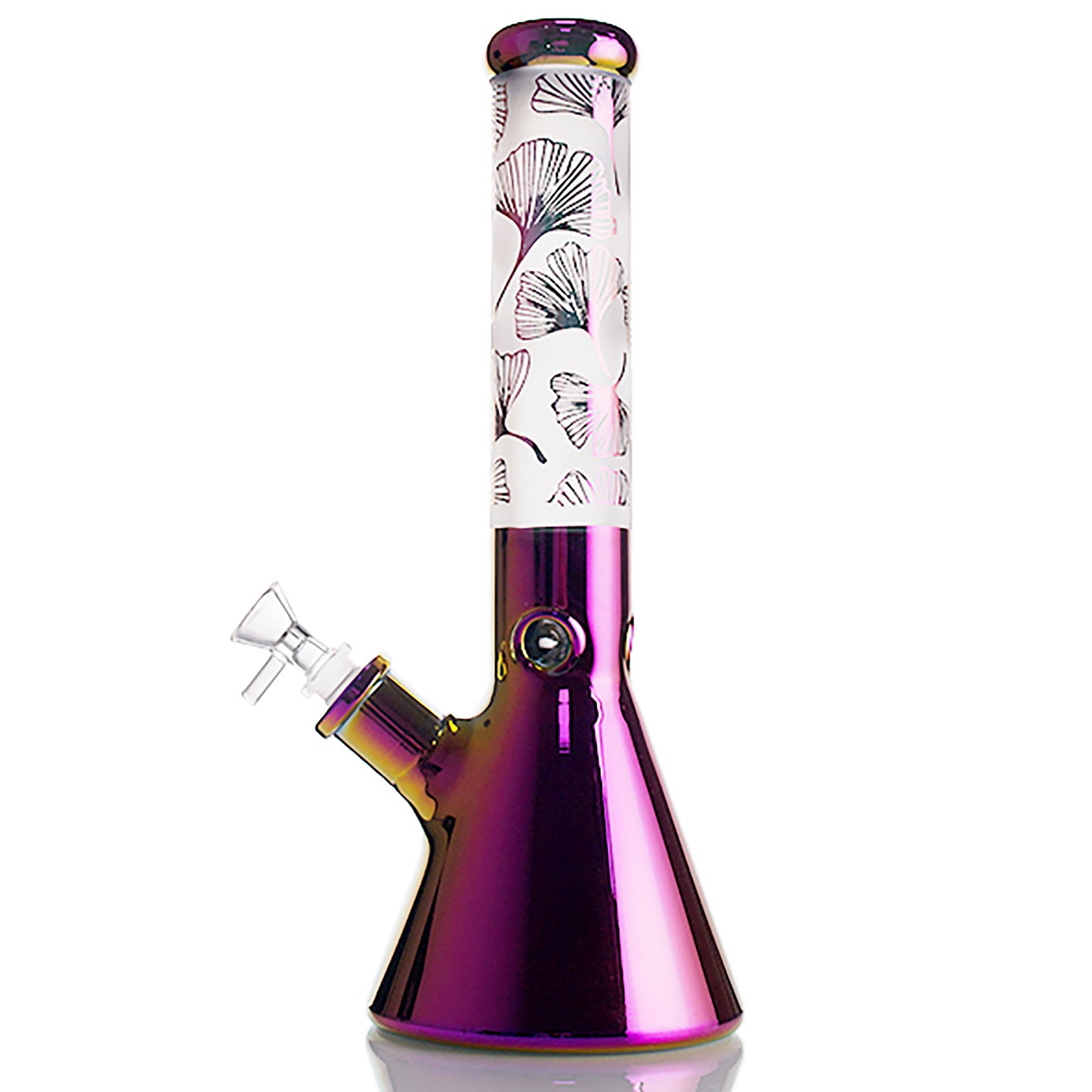 Electroplated 13.5in Glass Bong