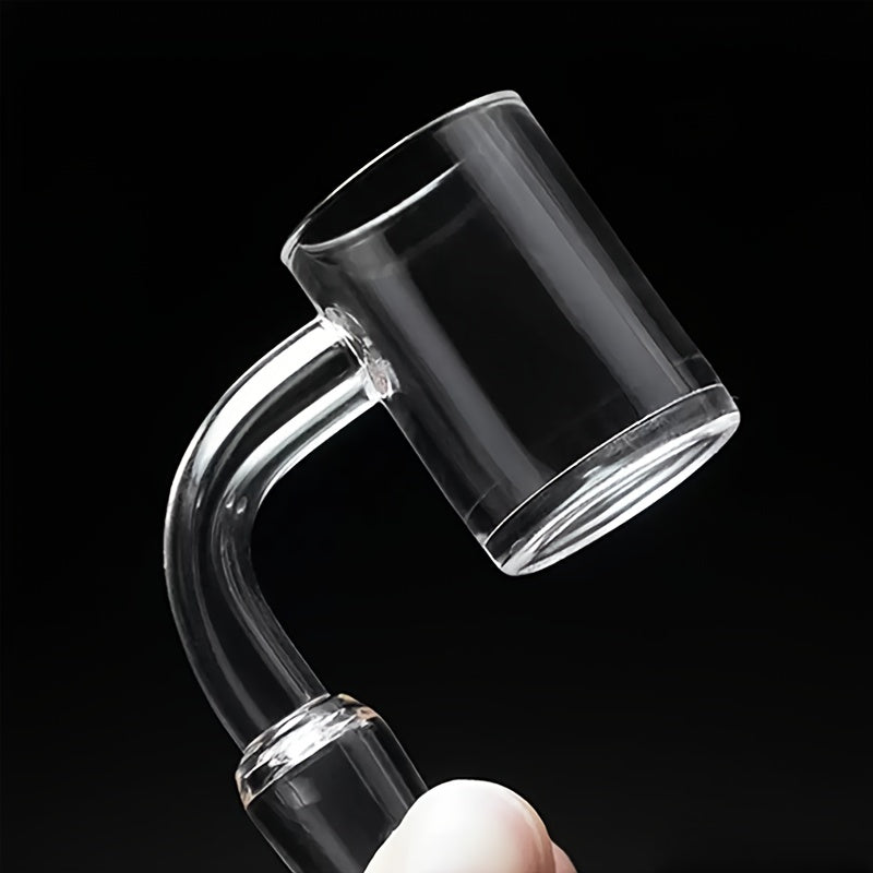 1pc 0.98inch/25mm Quartz Banger Nail With Spinning Carb Cap And Terp Pearl